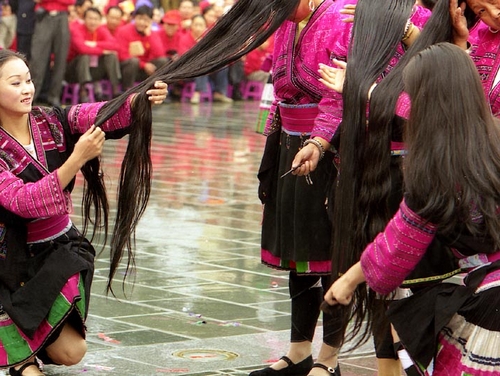 The Village of Longest Hair in Guangxi Province - CITS
